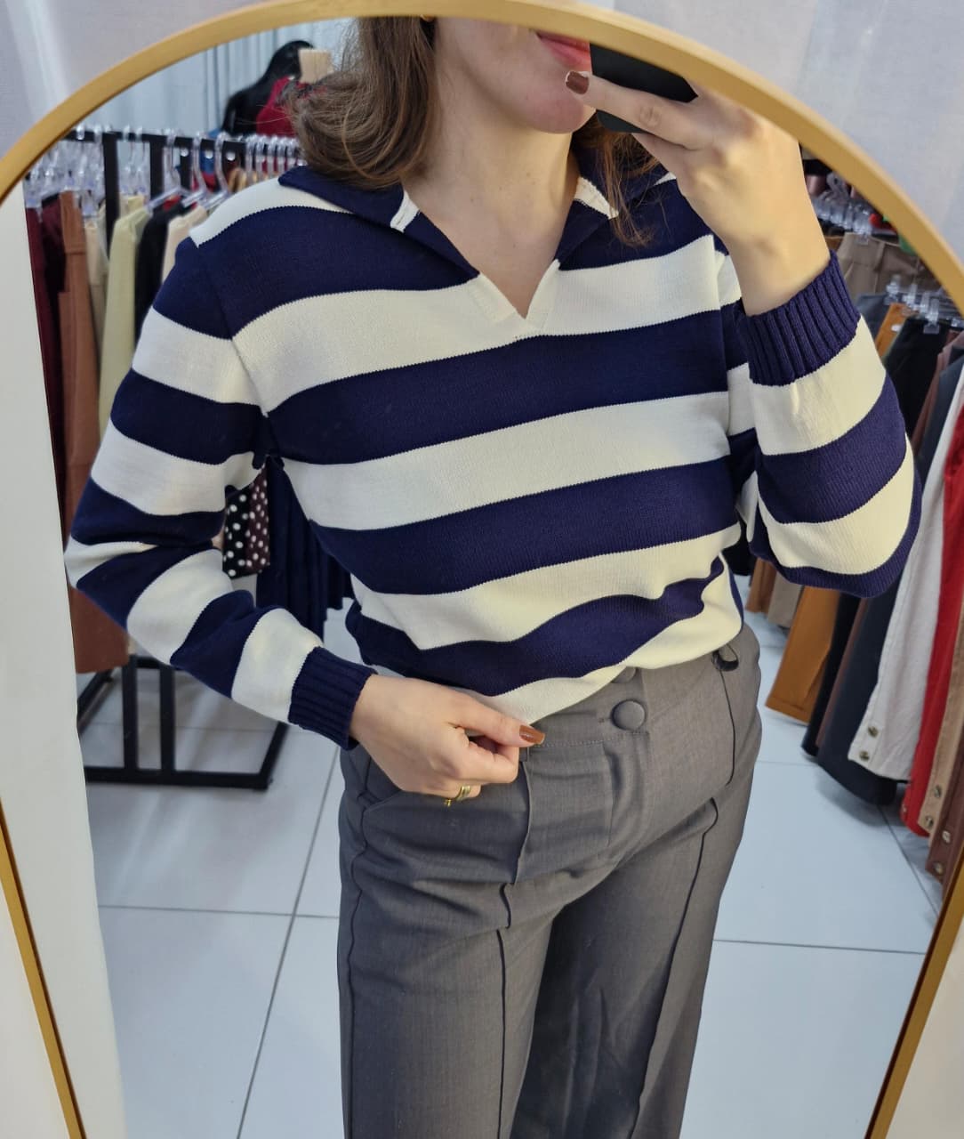Tricot Gola Polo