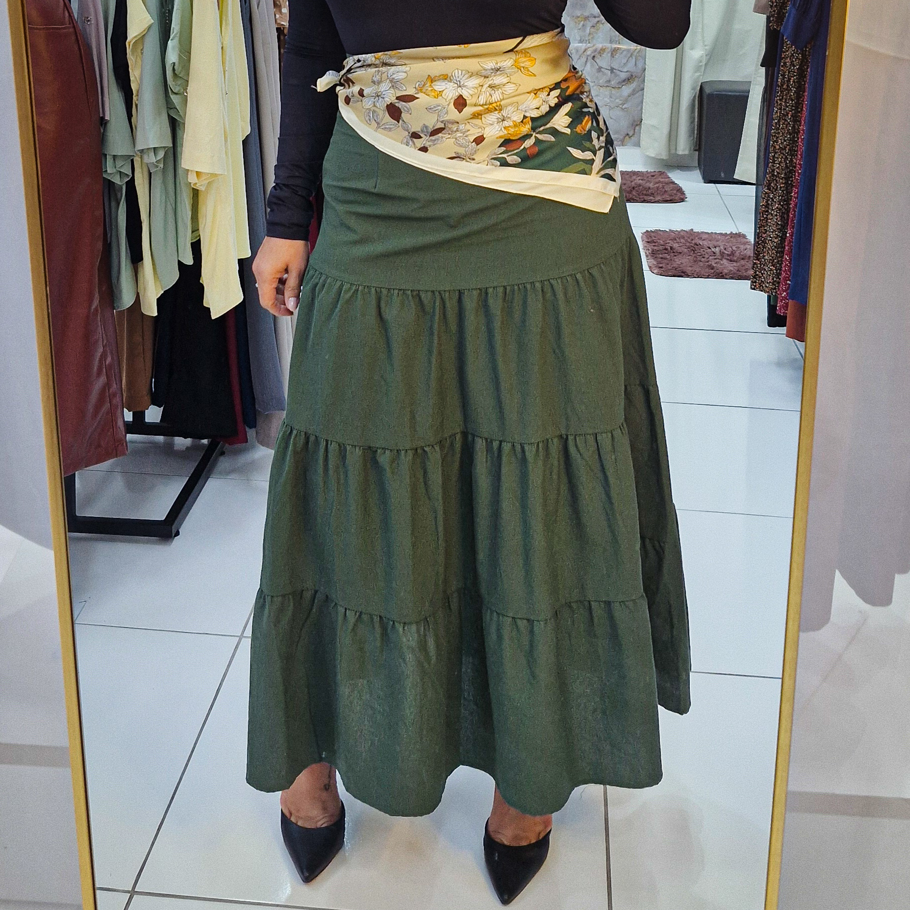 Saia Roberta Linho - Imagem 2